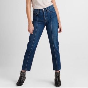 Hudson High Rise Zoeey Crop Straight Jeans Size 29